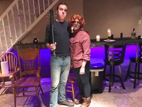 Steve and Dead Barb from Stranger Things