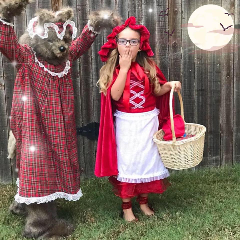 Big Bad Wolf And Little Red Riding Hood Halloween Costume Contest