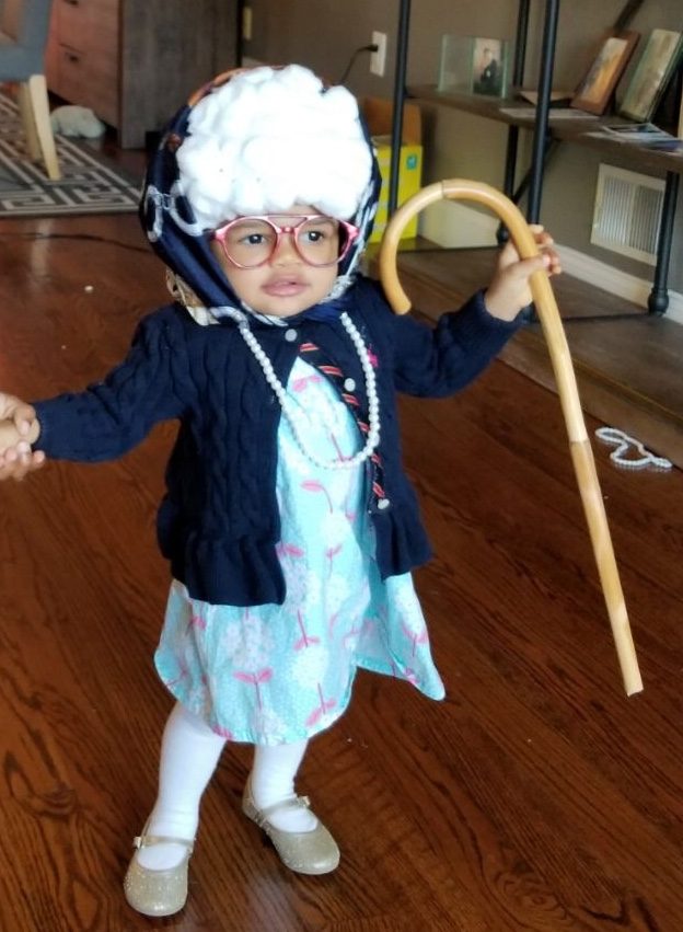 old lady costume for kids