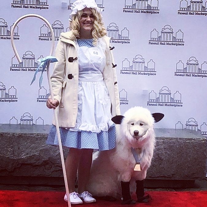 bo peep sheep dog costume