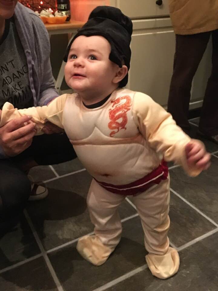 baby wrestler costume