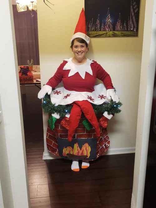 elf on the shelf fancy dress costume