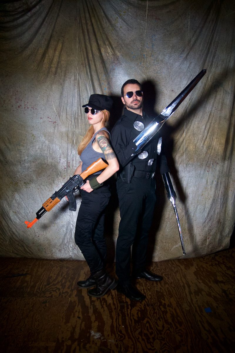 Sarah Connor T1000 Halloween Costume Contest