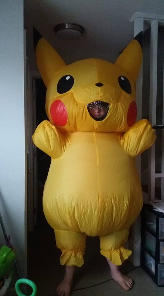 Pikachu costume submitted to the Costume Wall community gallery
