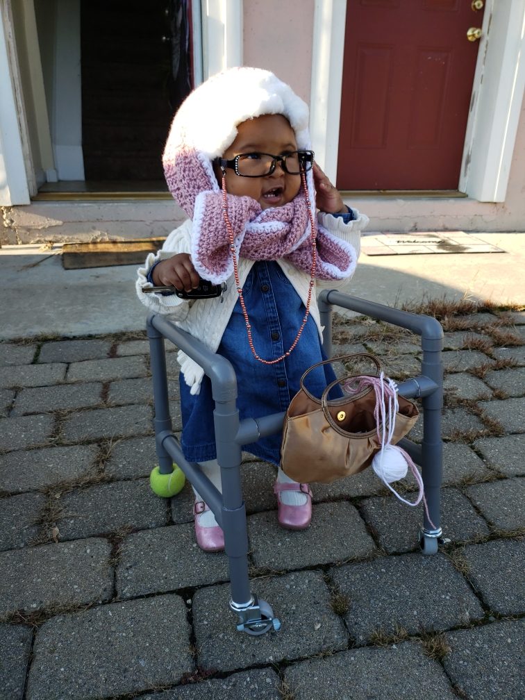 baby walker pvc pipe