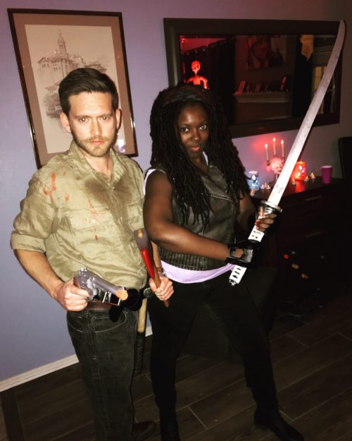 Michonne and Rick