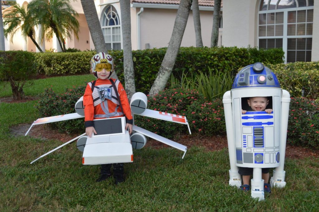 May the Force Be with You (Luke Skywalker and R2D2) costume submitted to the Costume Wall community gallery