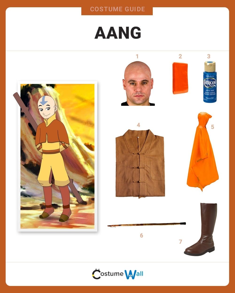 share Risky Abandonment Dress Like Aang Costume | Halloween and Cosplay Guides