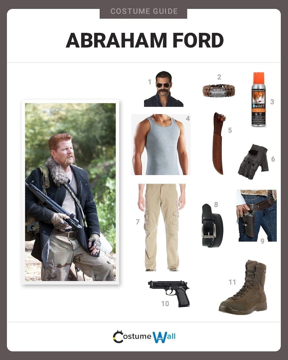 Abraham Ford Costume Guide