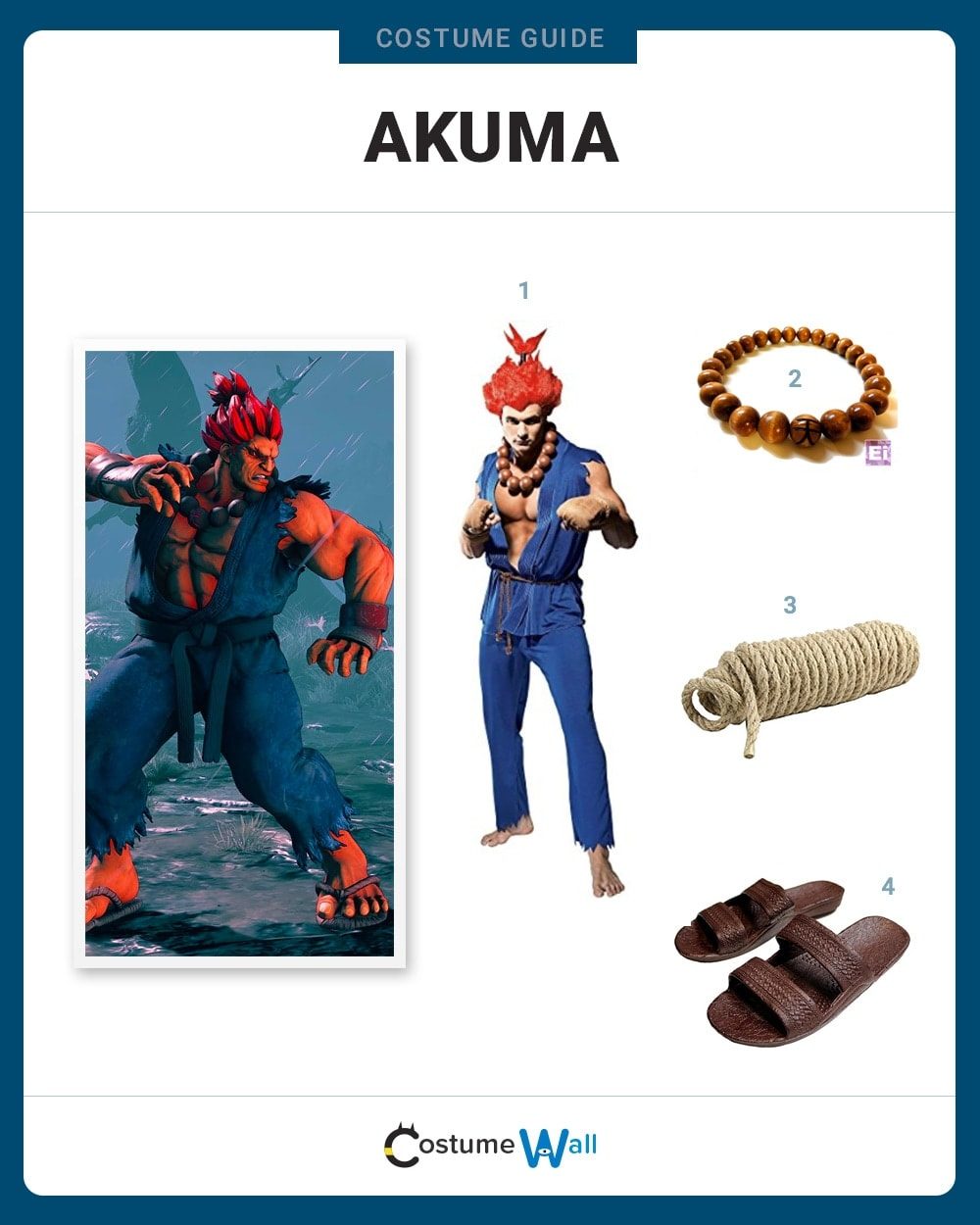 Akuma Costume Guide
