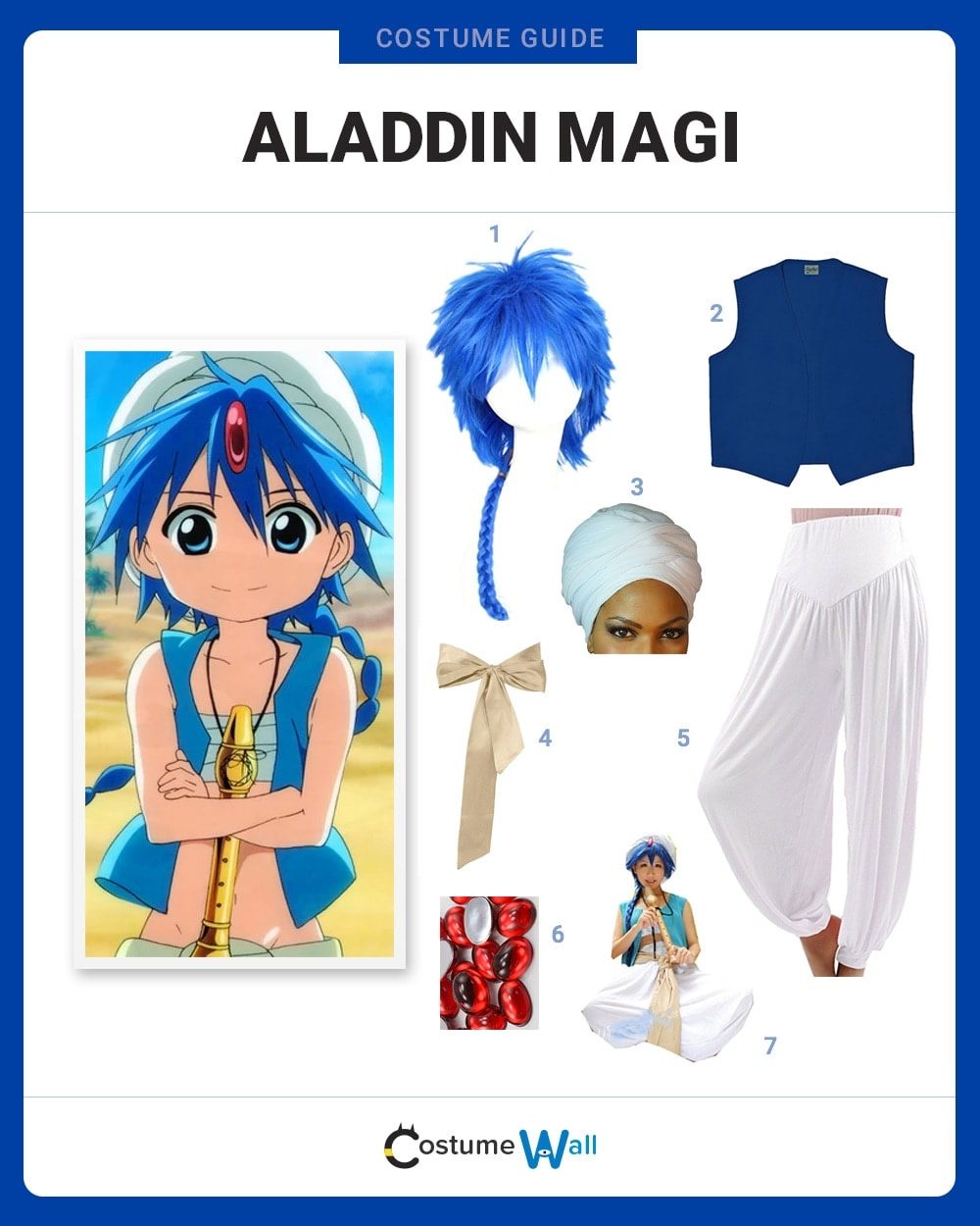 Aladdin Magi Costume Guide