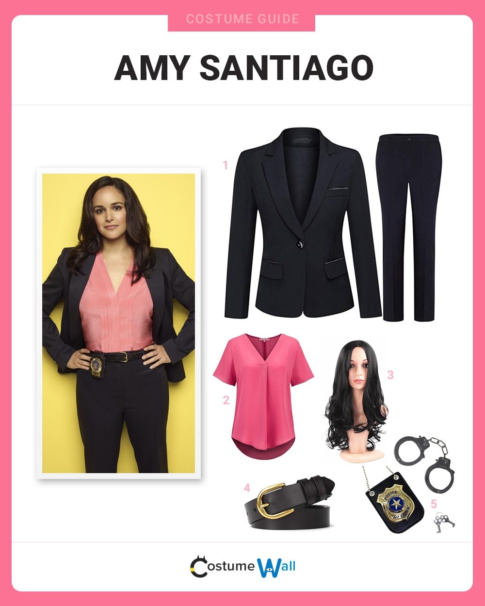Amy Santiago Costume Guide