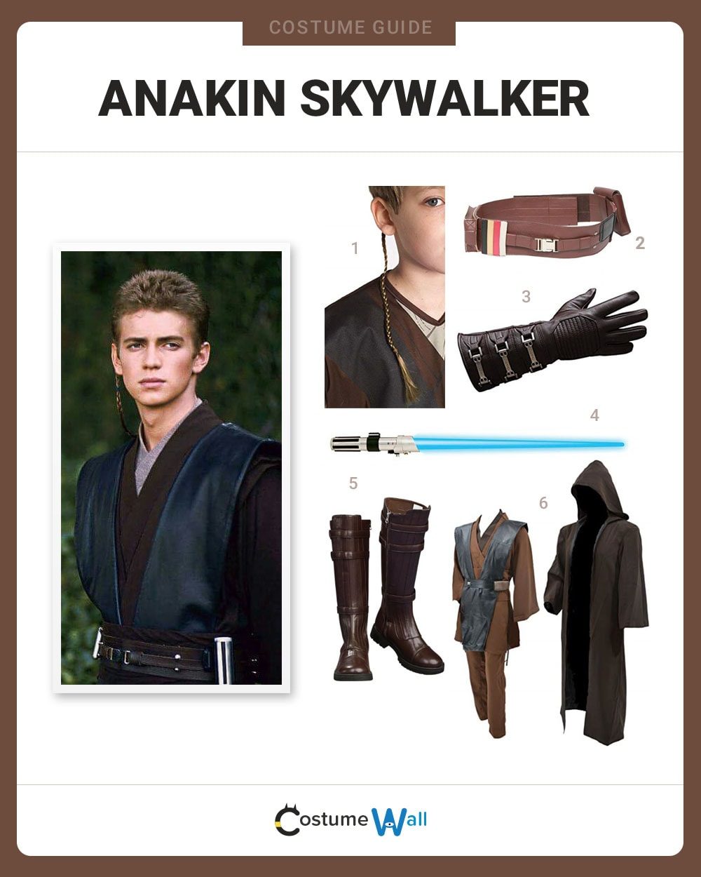 Dress Like Anakin Skywalker Costume