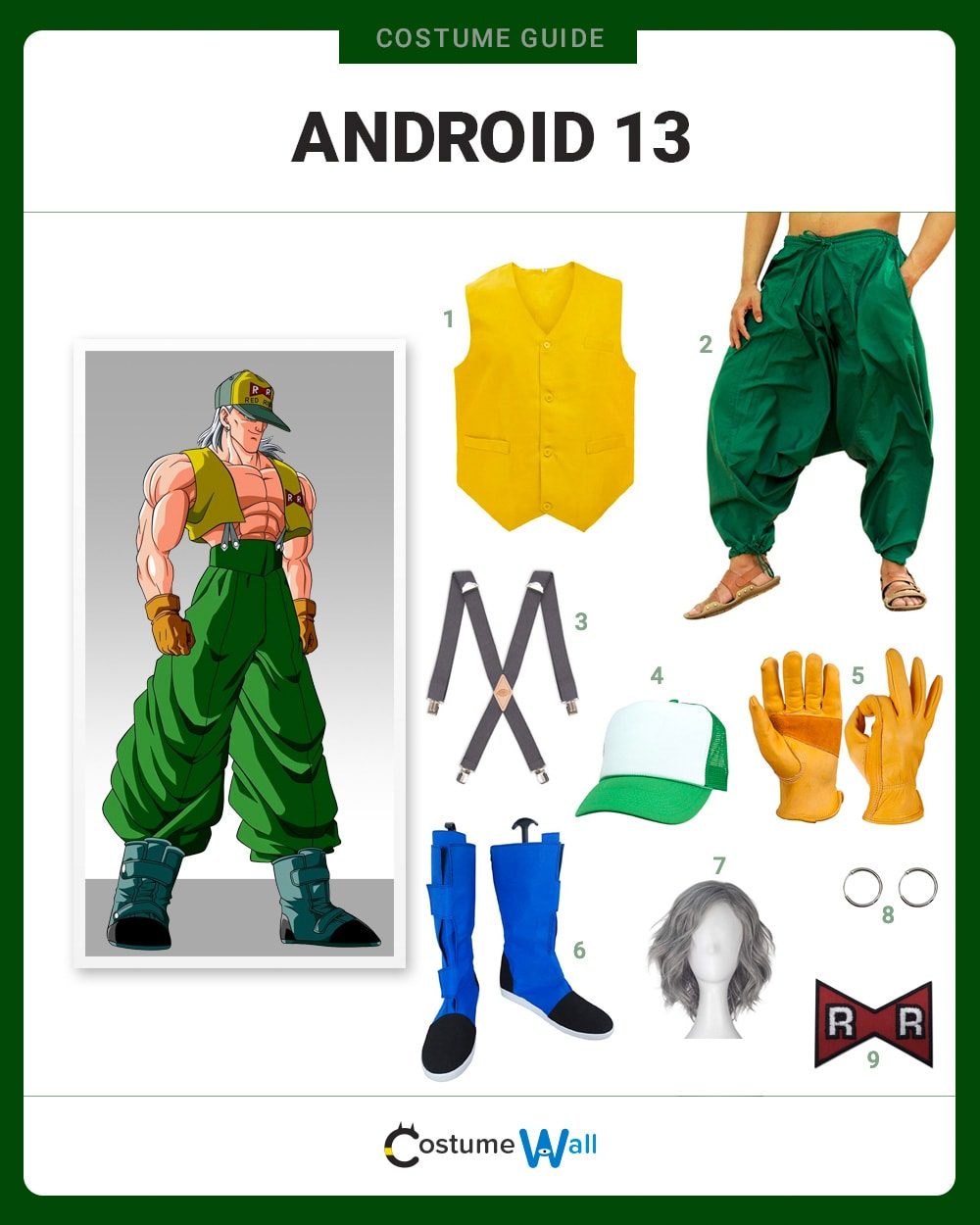 Android 13 Costume Guide