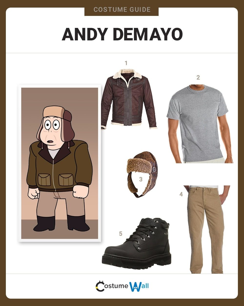 Andy DeMayo Costume Guide