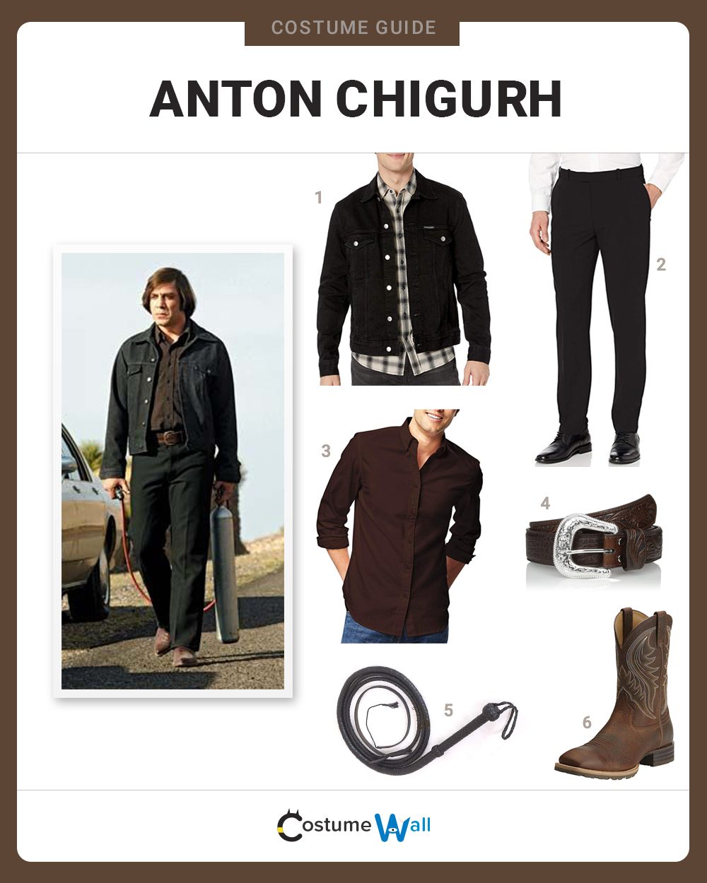 Dress Like Anton Chigurh Costume | Halloween and Cosplay Guides