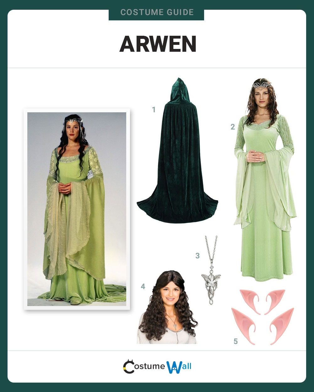 Arwen Adult Costume Lord of the Rings 