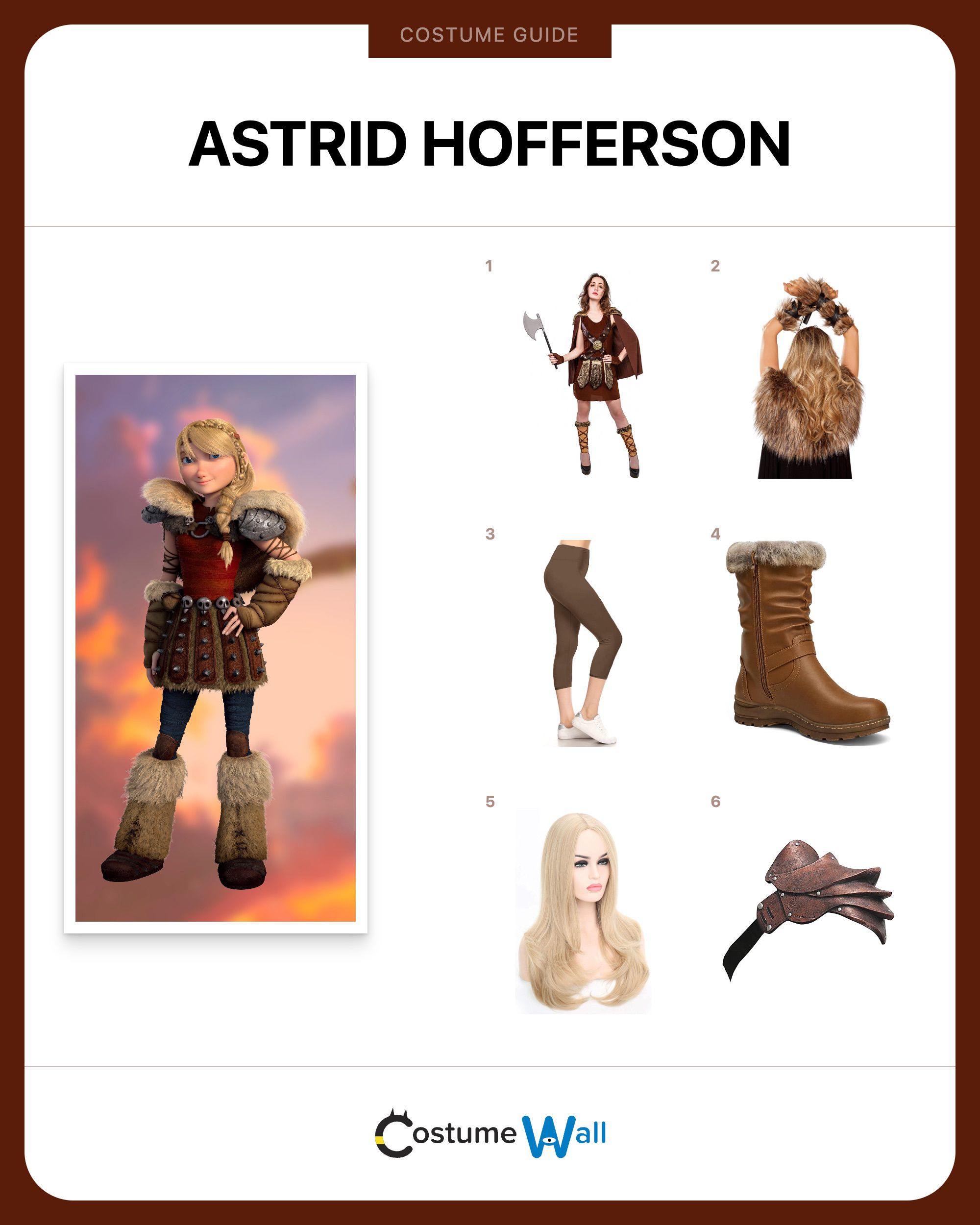 Astrid Hofferson Costume Guide