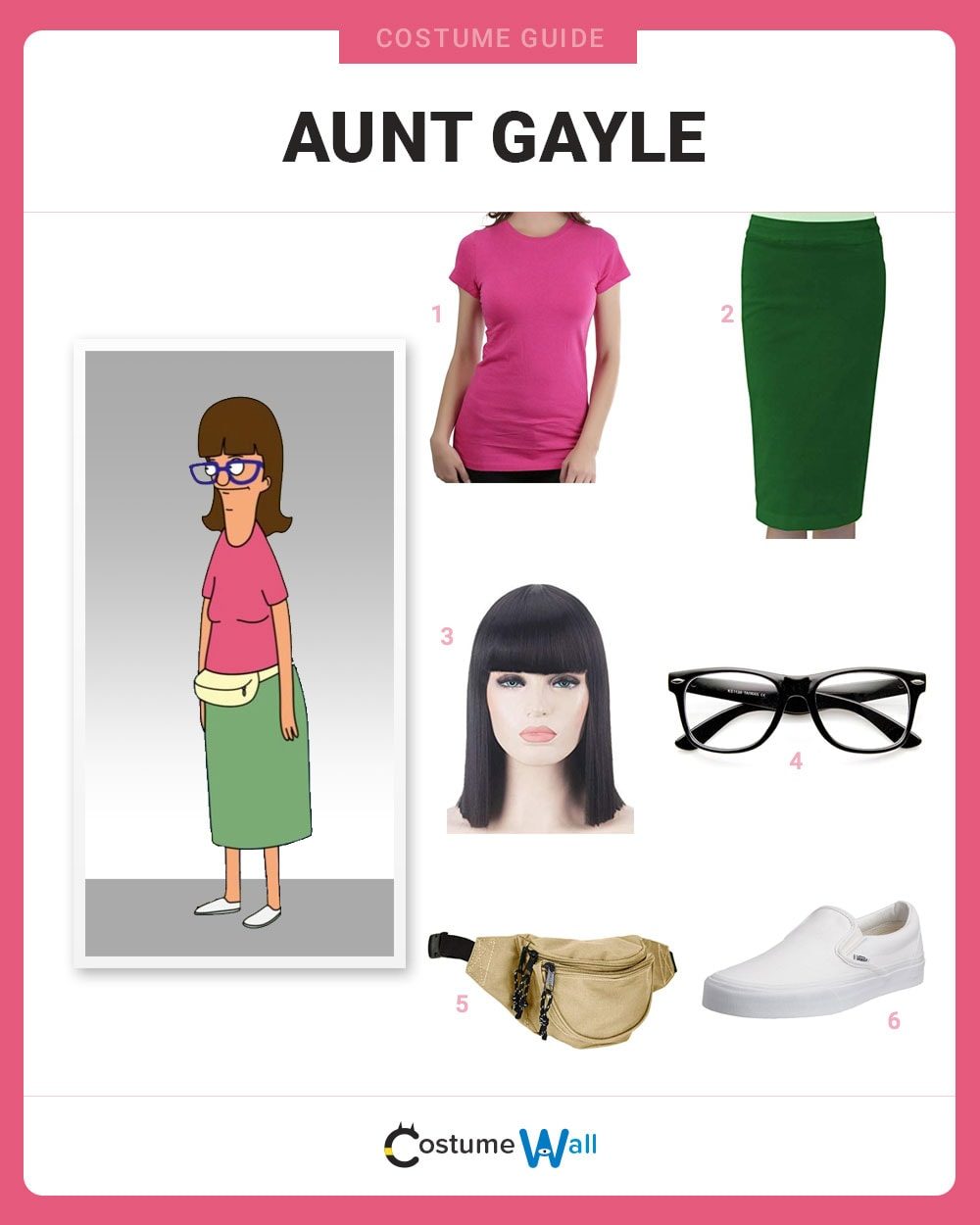 Aunt Gayle Costume Guide