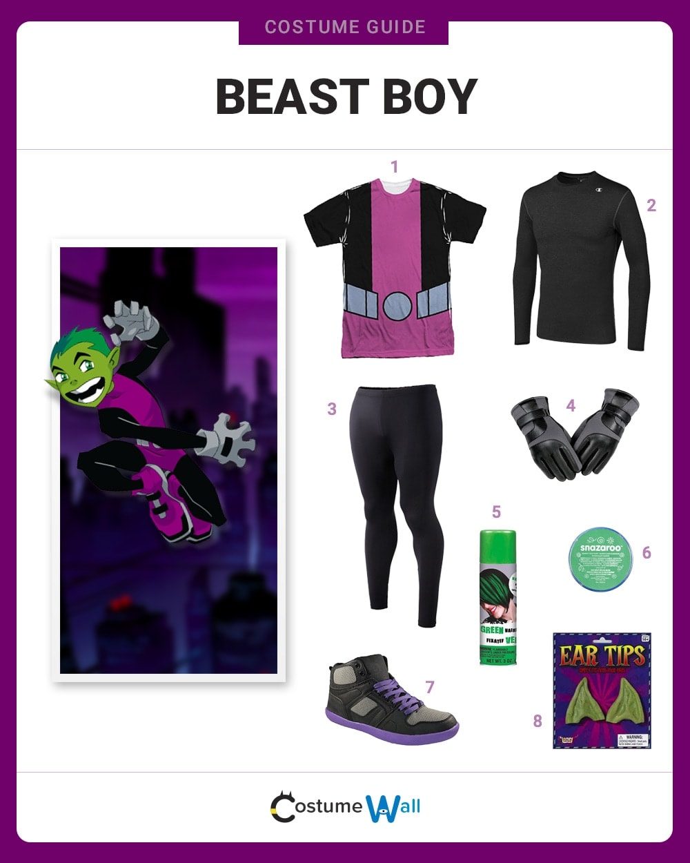 Beast Boy Costume Guide