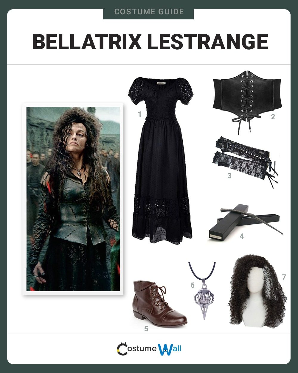 Bellatrix Lestrange Costume Guide
