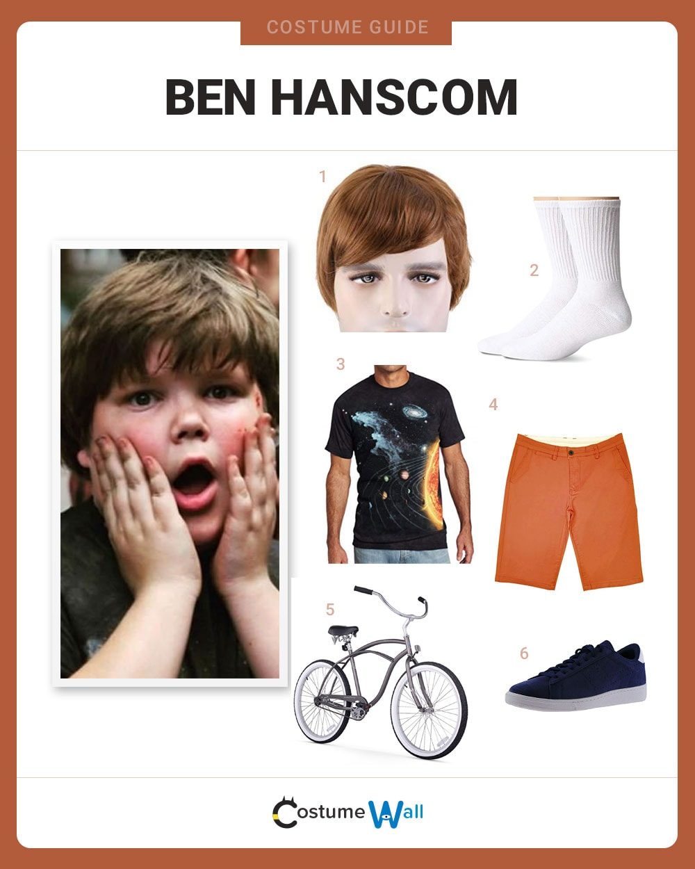 Ben Hanscom Costume Guide