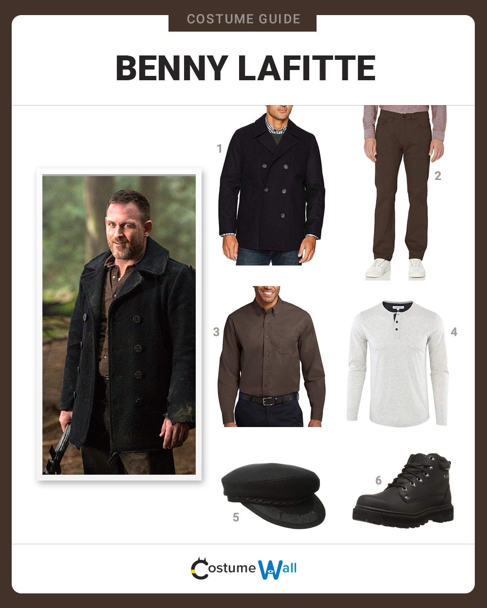 Benny LaFitte Costume Guide