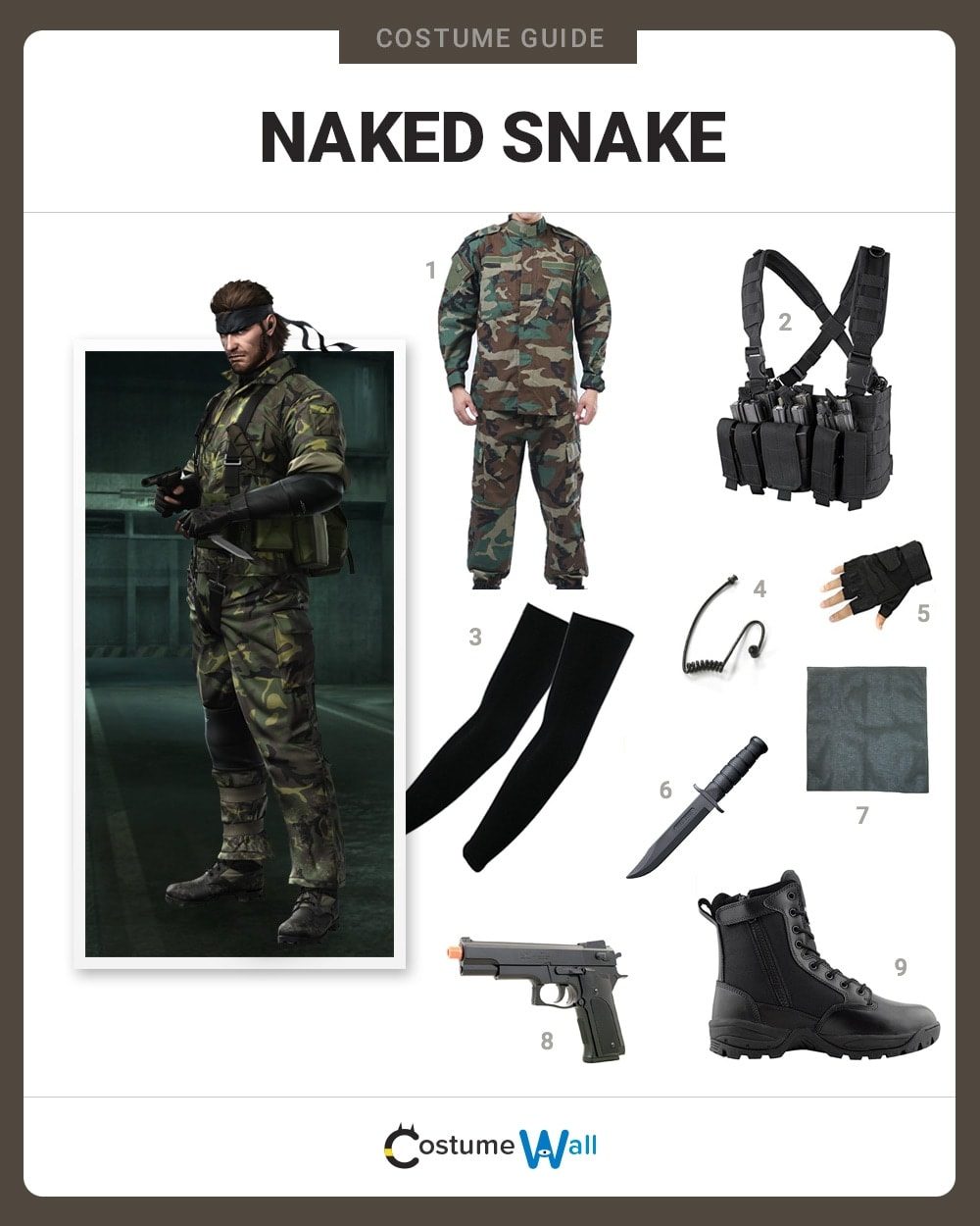 Metal Gear Solid 3 Boss Cosplay Costume.com