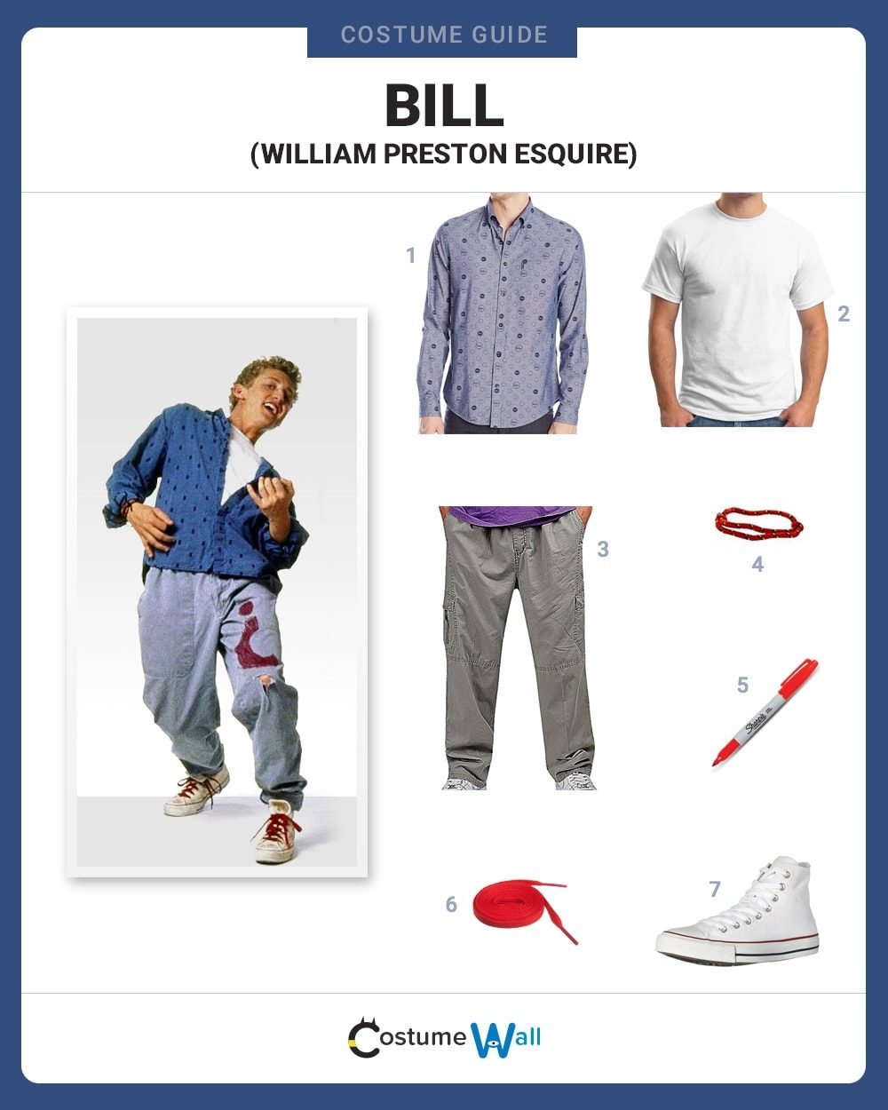 Dress Like Bill Costume Halloween And Cosplay Guides
