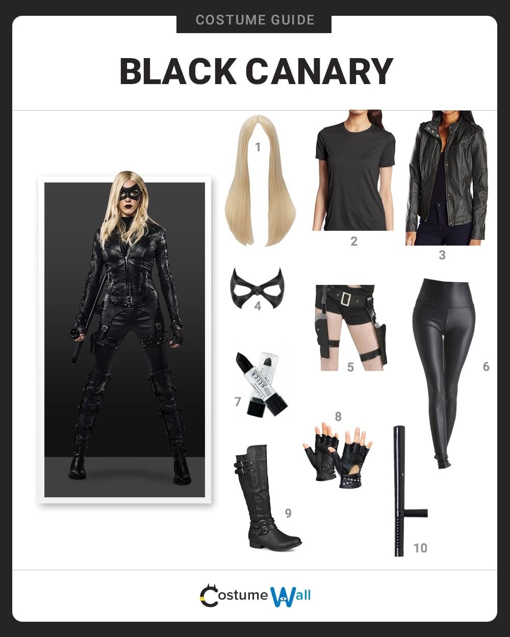 Black Canary Costume Guide