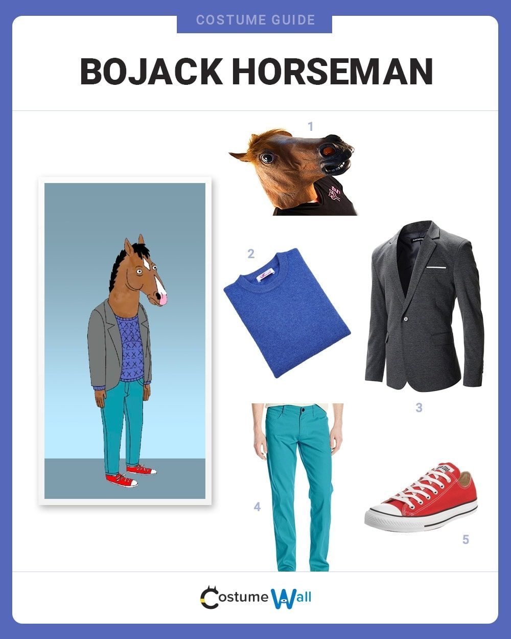BoJack Horseman Costume Guide