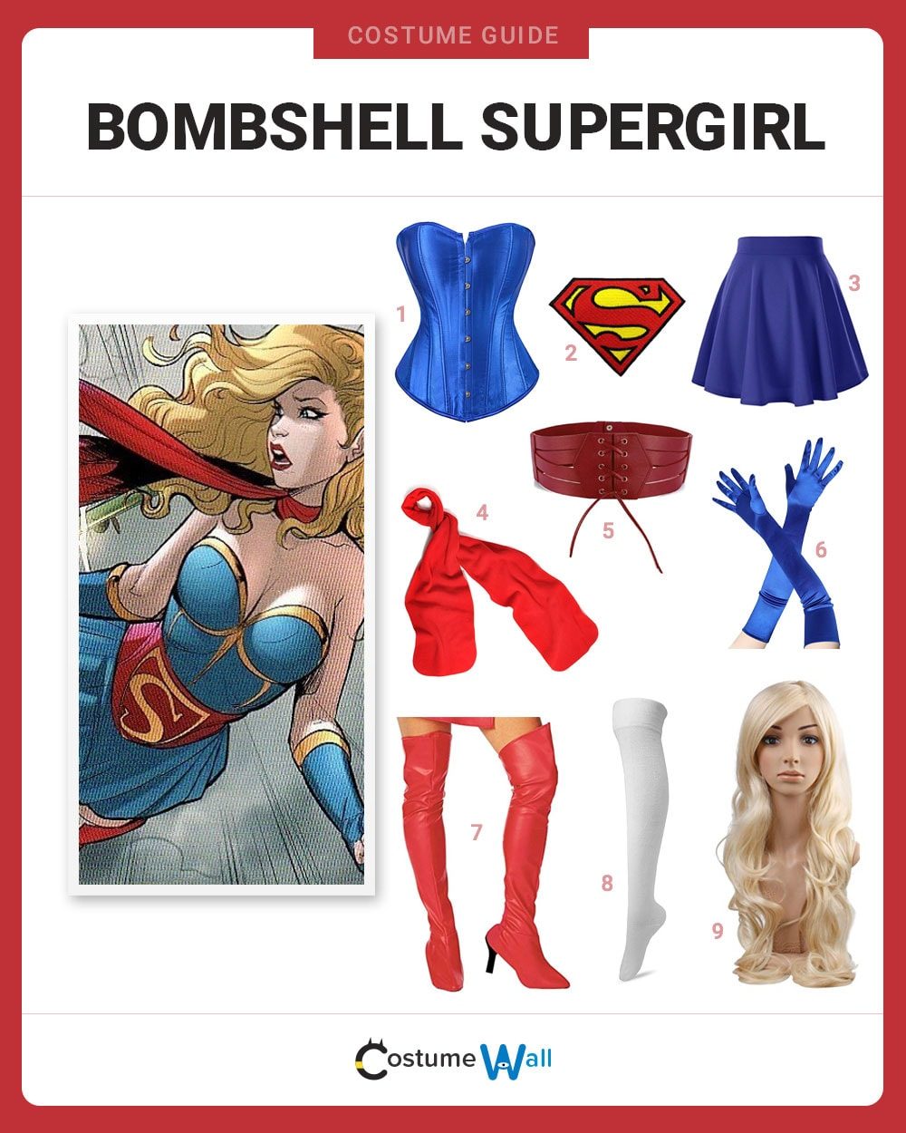 Bombshell Supergirl Costume Guide