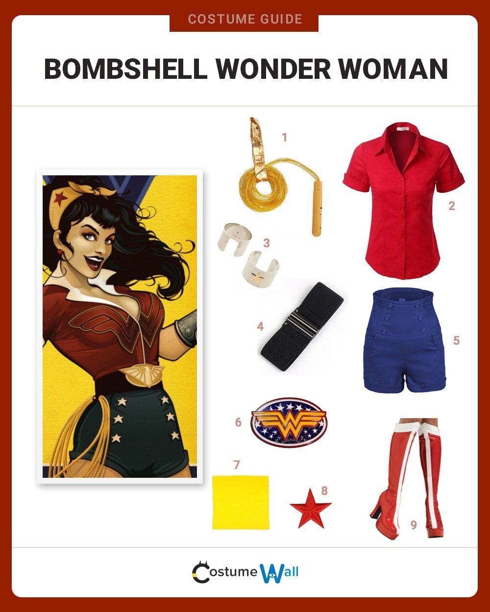 Bombshell Wonder Woman Costume Guide