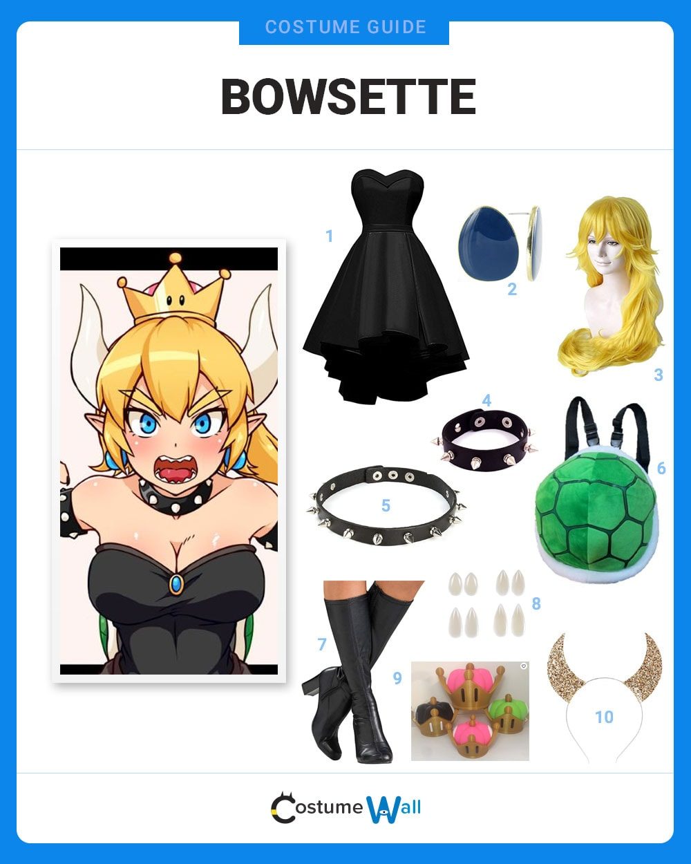 Bowsette Costume Guide