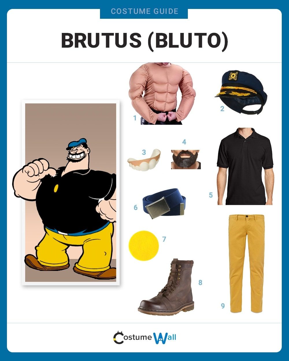 Brutus Costume Guide