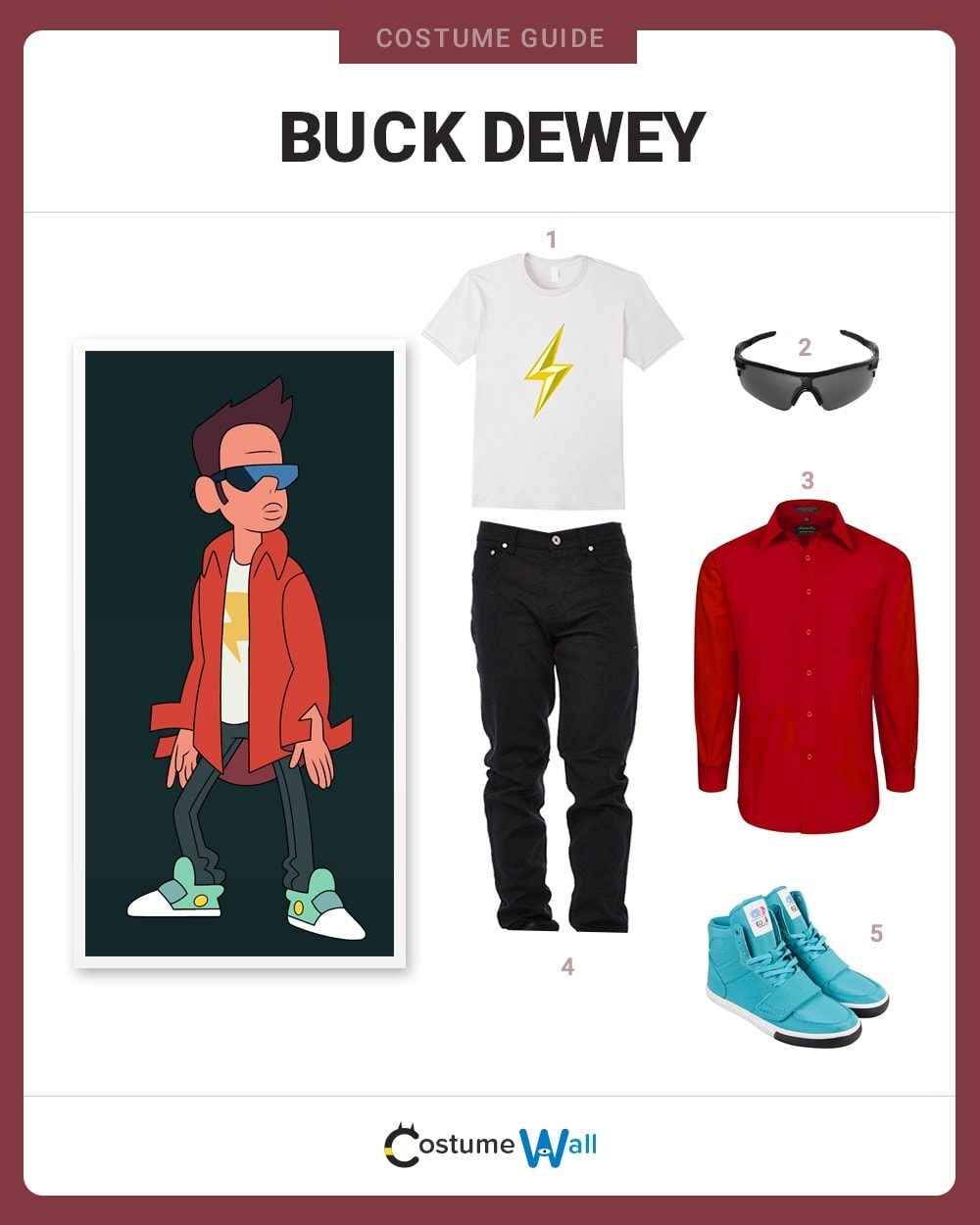 Buck Dewey Costume Guide