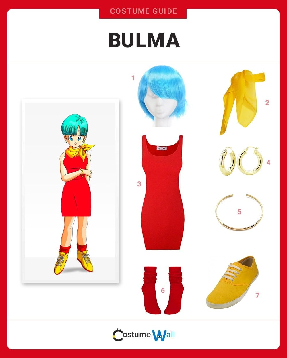 Bulma Costume Guide