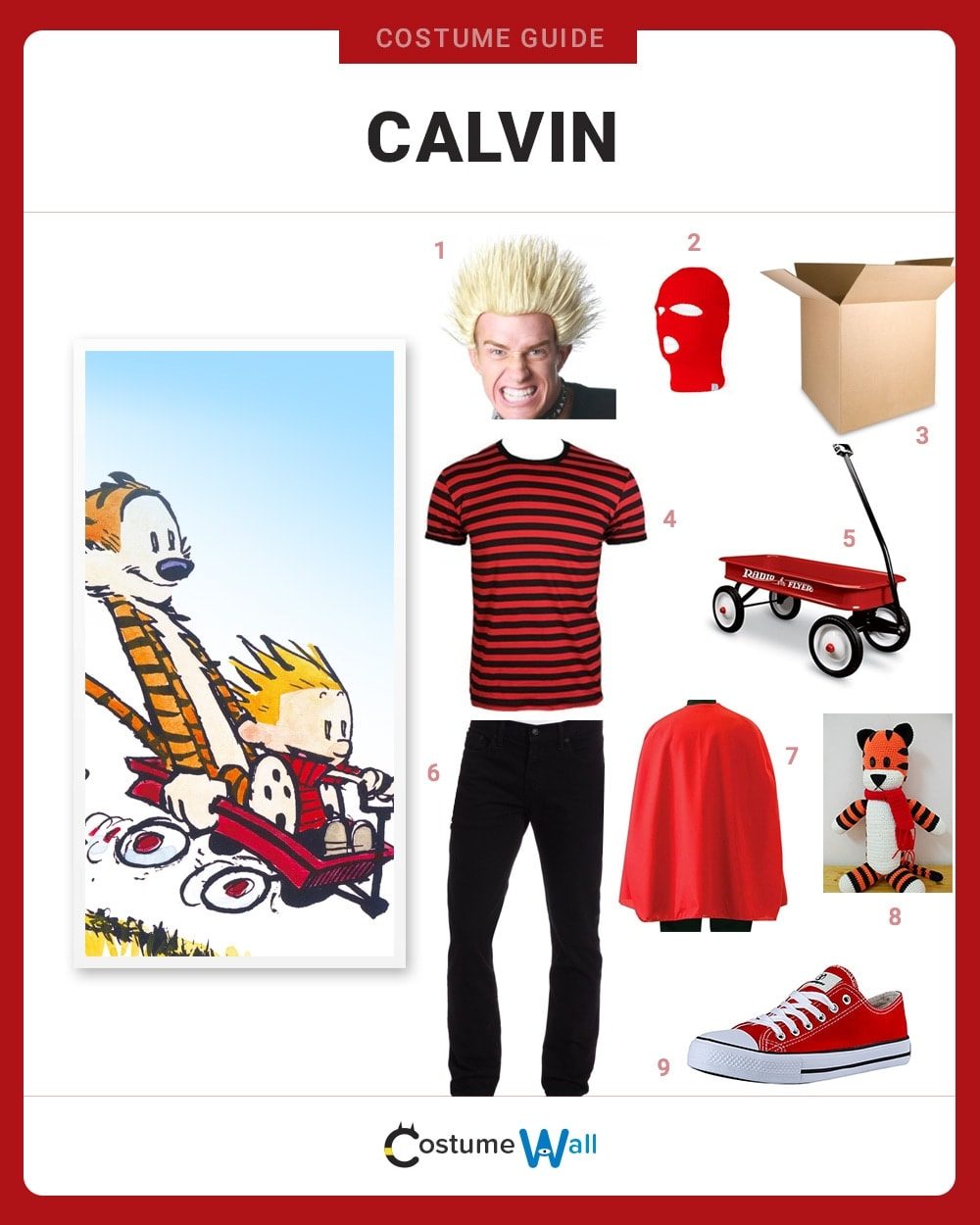 Calvin Costume Guide