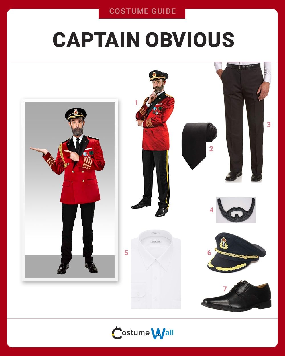 Captain Obvious Costume Guide