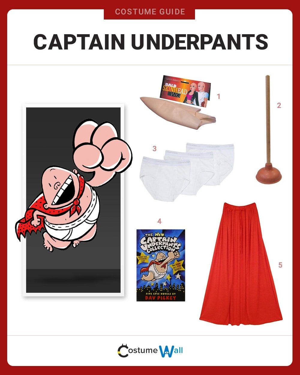 Captain Underpants Costume Guide