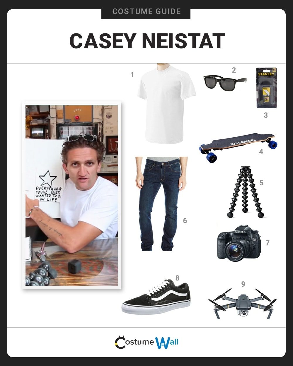 Casey Neistat Costume Guide