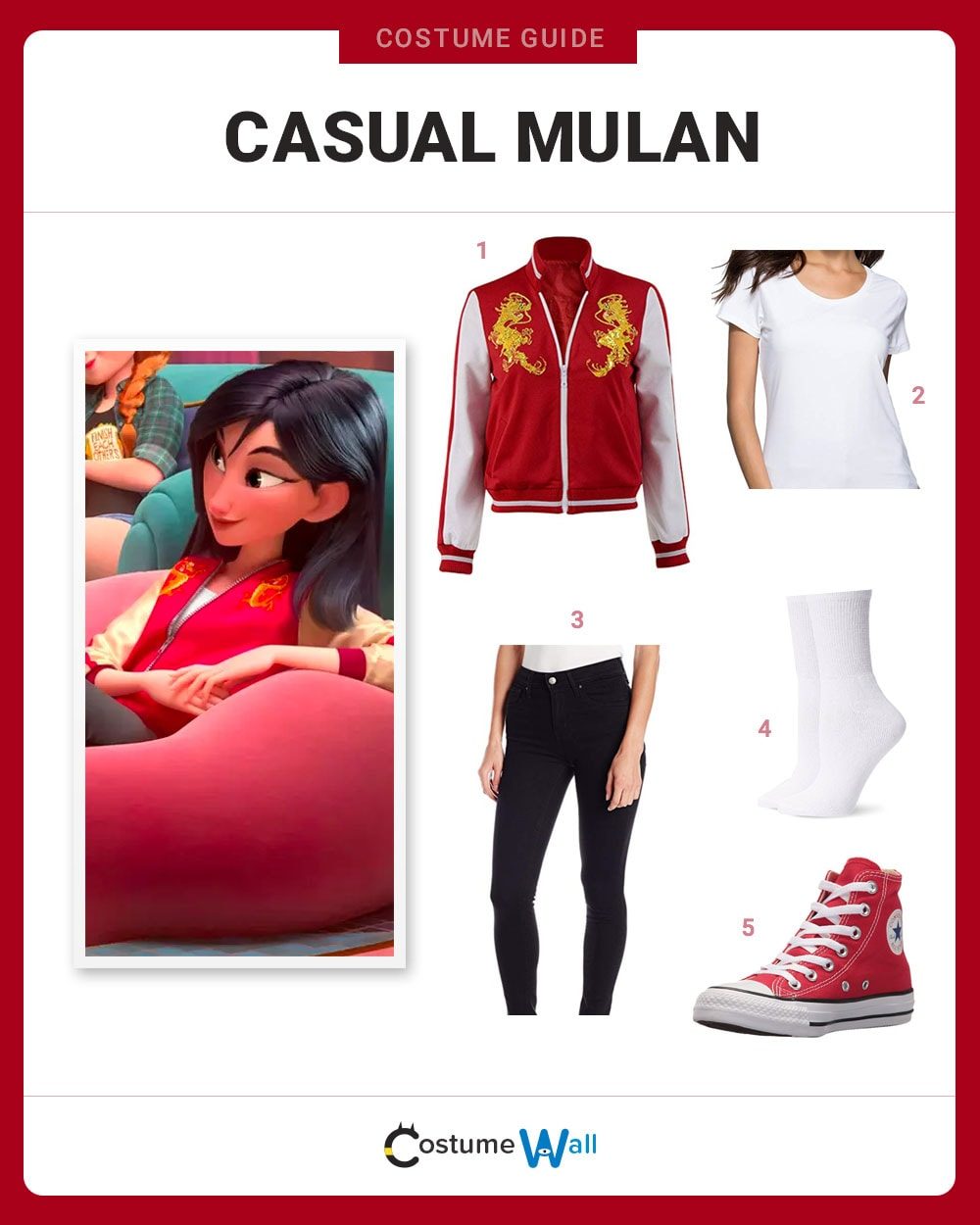 Casual Mulan Costume Guide