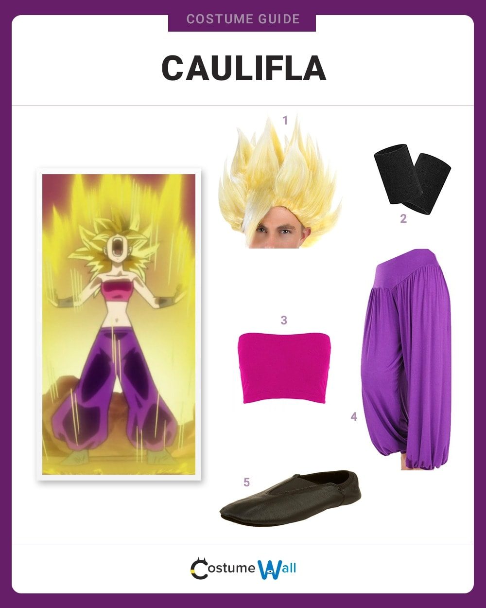 Caulifla Costume Guide