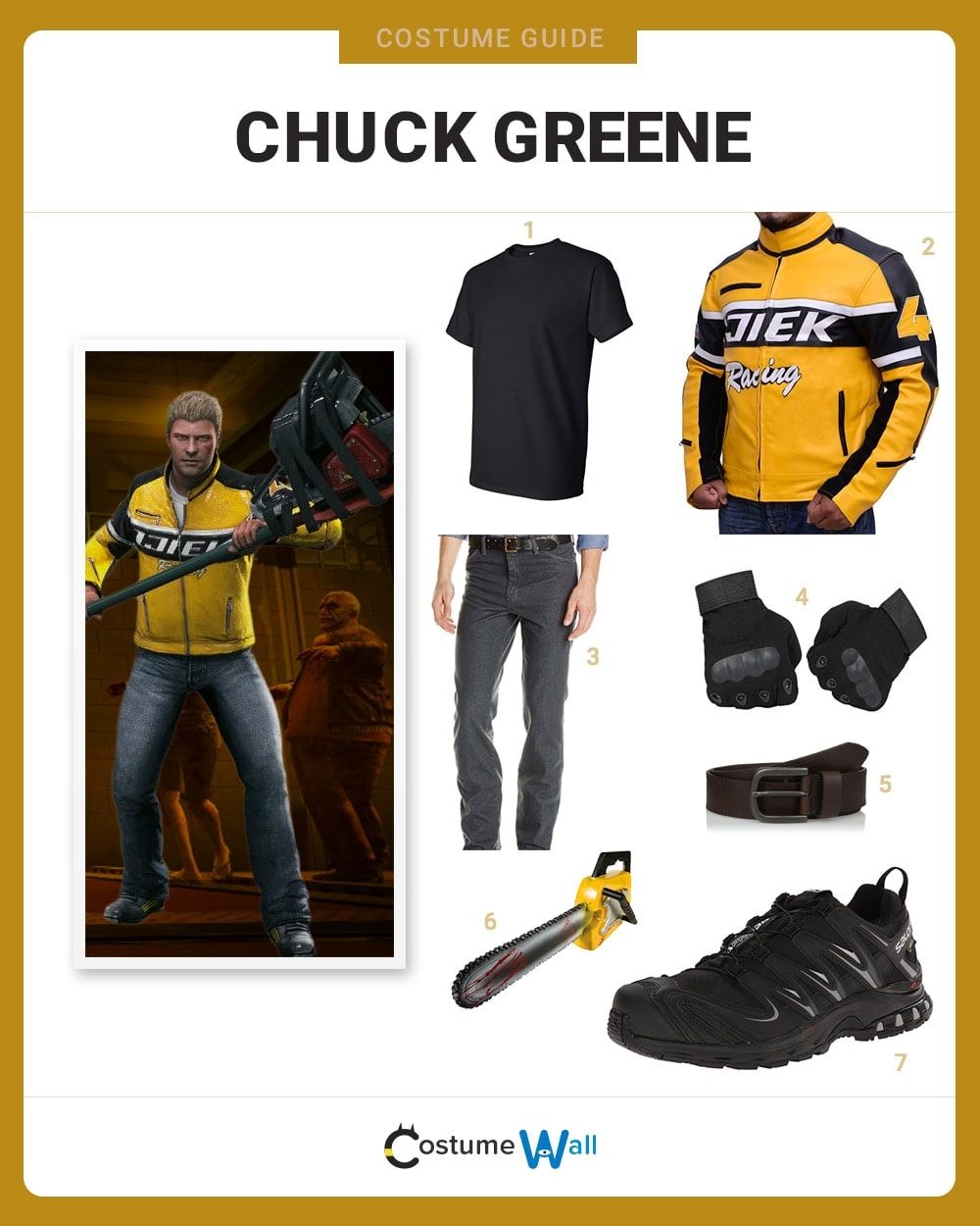 Chuck Greene Costume Guide