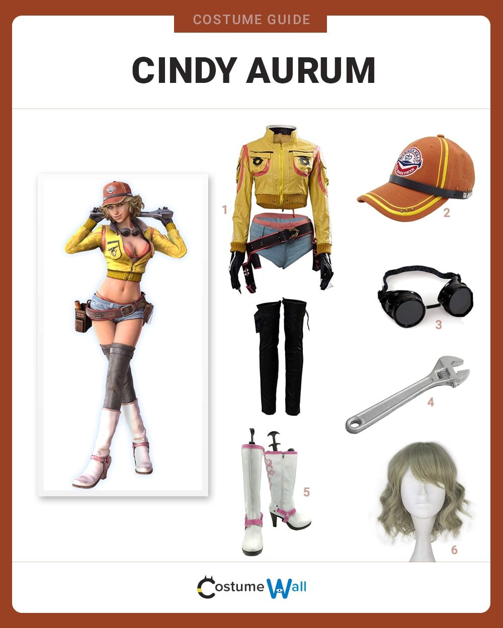 Cindy Aurum Costume Guide