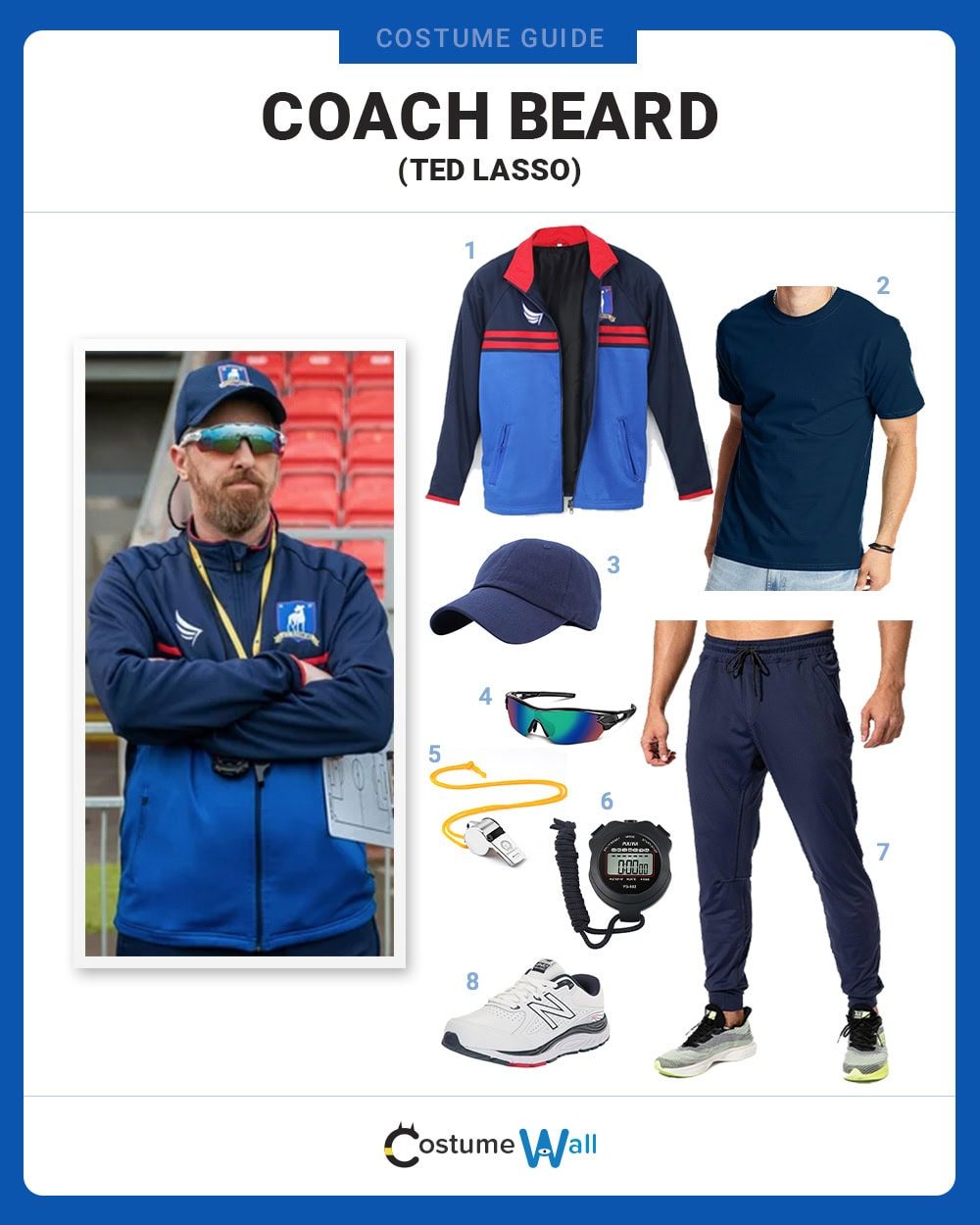 Dress Like Coach Beard Costume Halloween and Cosplay Guides