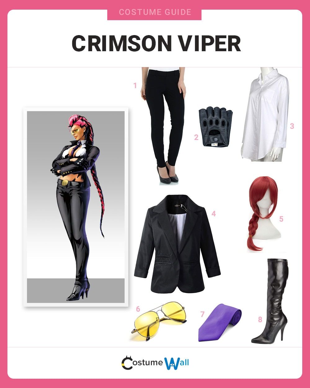 Crimson Viper Costume Guide
