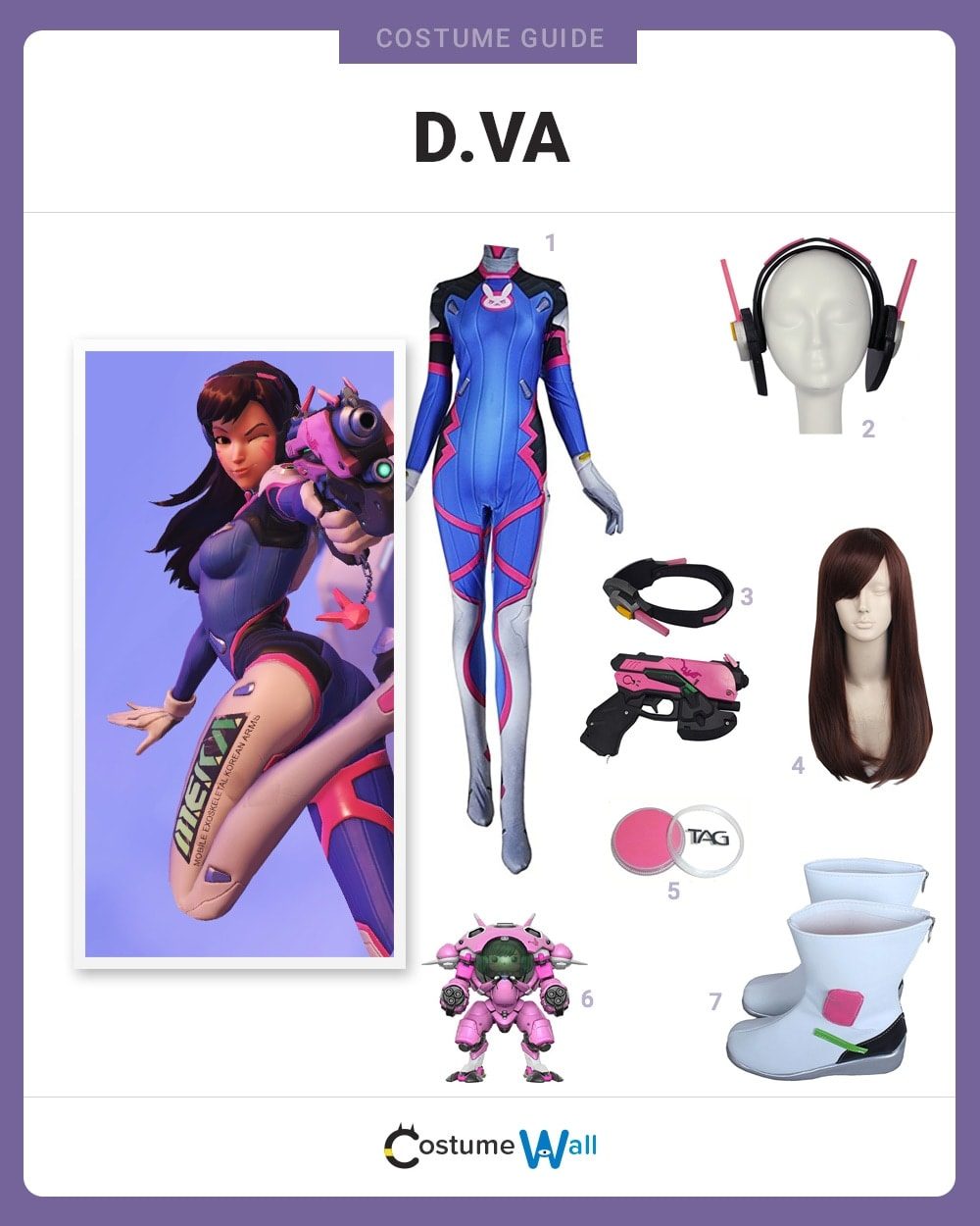 D.Va Costume Guide