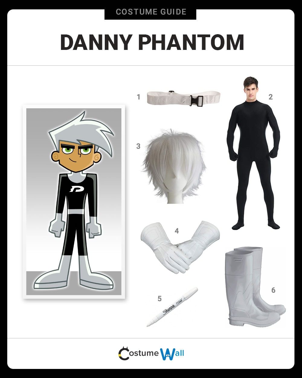 Danny Phantom Costume Guide
