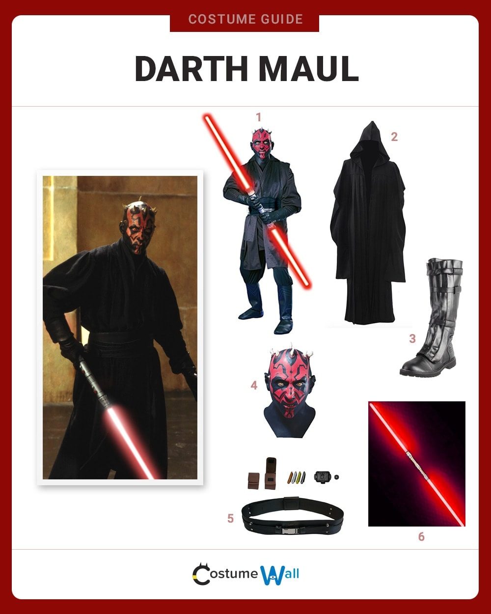 Darth Maul Costume Guide